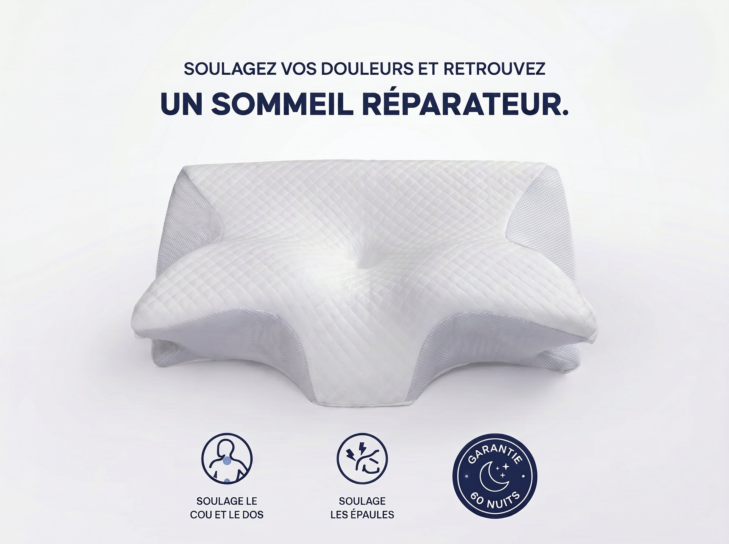 L'Oreiller Cervical Spécial Télétravail & Bureau