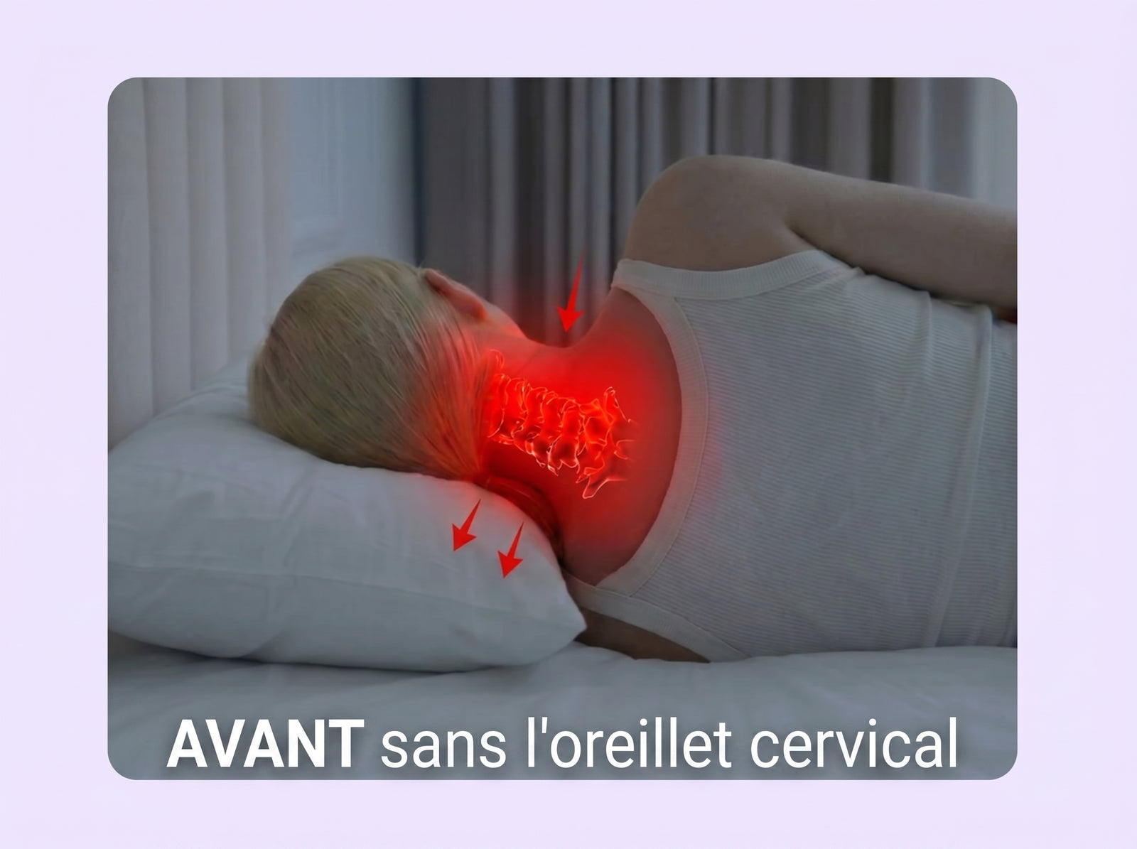 Imaginez l'état de vos cervicales à 70 ans si vous ne changez rien aujourd'hui.